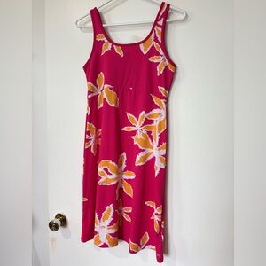 🎉4/30$🎉 Columbia Pink Floral Sleeveless Dress - Size S